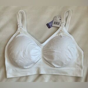 Motherhood White Seamless nursing  Bra